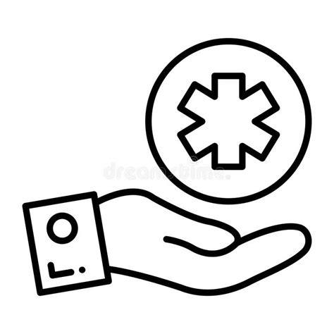 Charitable Hospital Icons .